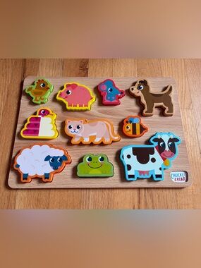 Chuckle and Roar Animal & Shapes Puzzle